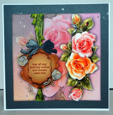 Posy Poem - Pastel Roses by Kristina Norbat