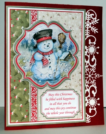 A5 CHRISTMAS SCENES Cards Pyramage & Inserts Bumper Kit by Kristina Norbat