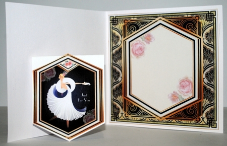 Art Deco Dancer Mini Page Kit  by Kristina Norbat