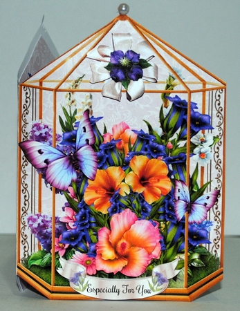The Terrarium 5x7 Shaped Mini Page Kit by Kristina Norbat