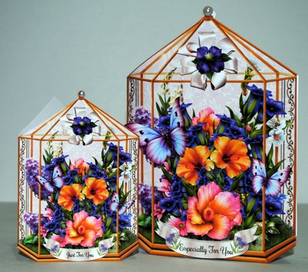 The Terrarium 5x7 Shaped Mini Page Kit by Kristina Norbat