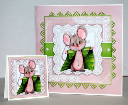 Cute Mouse 1 by Kristina Norbat