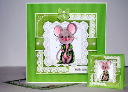 Cute Mouse 4 by Kristina Norbat