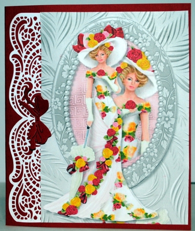Bumperkit A5 Quick Cards Vintage Lady by Kristina Norbat