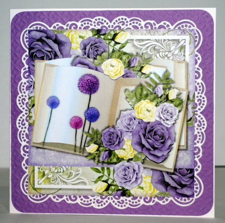 Birthday Roses Book Mini Kit by Kristina Norbat
