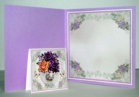 Bumper Kit of Crystal Rose Vase Mini Page Kits by Kristina Norbat