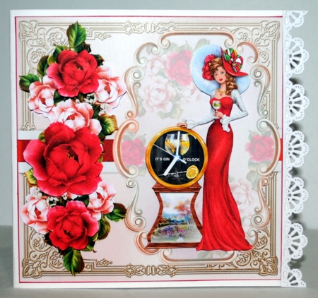 Its Gin O Clock Mini Page Kit by Kristina Norbat