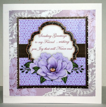 Classic Magnolias Birthday Friend  by Kristina Norbat