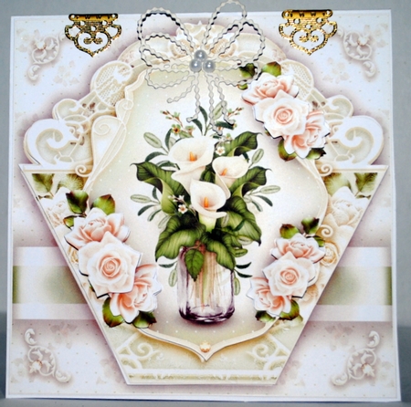 Vintage Cream Callas Bouquet Mini Kit by Kristina Norbat