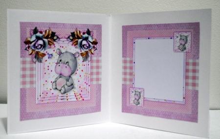 Cute Hippo  Mini Kit by Kristina Norbat