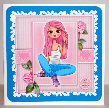 Cute Girl 2 Mini Kit With Ages 12 to 18 Yrs by Kristina Norbat