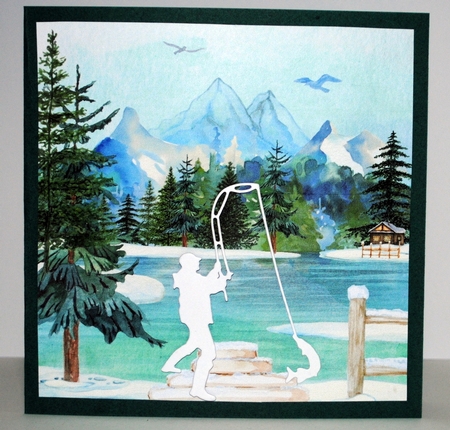 A Picture of Winter Background Papers by Kristina Norbat