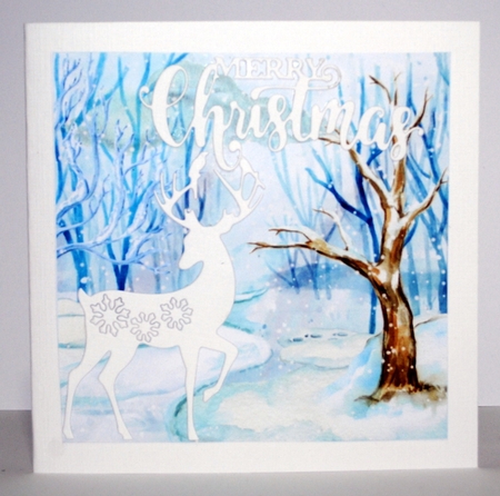 A Picture of Winter Background Papers by Kristina Norbat