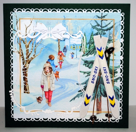 A Picture of Winter Card Toppers - 6x6, 4x4, 2x2 by Kristina Norbat