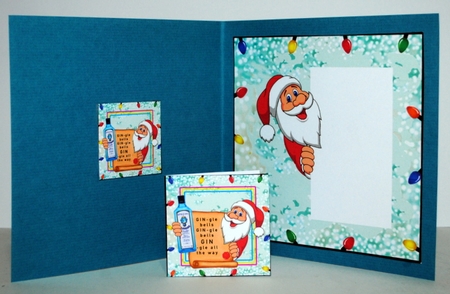 GIN-gle All The Way - Decoupage by Kristina Norbat