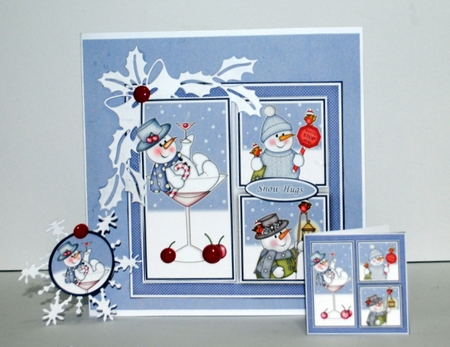Let It Snow Chilly 2 Mini Kit by Kristina Norbat