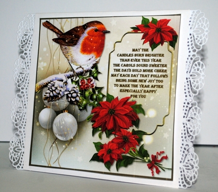 A traditional Christmas Robin by Kristina Norbat