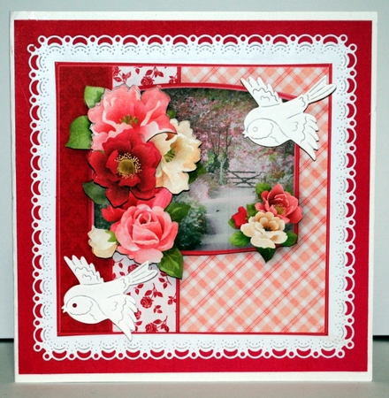 Country Lane - Decoupage Card Mini Kit by Kristina Norbat