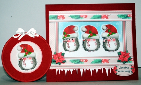 Sending Hedge Hugs A5 Mini Kit by Kristina Norbat