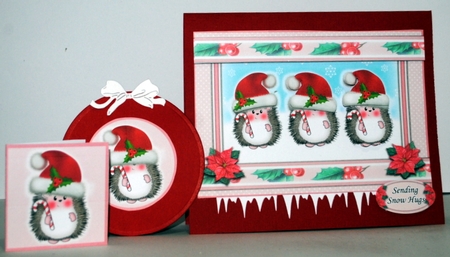 Sending Hedge Hugs A5 Mini Kit by Kristina Norbat