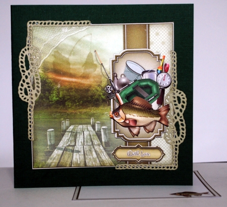 Fishing 8x8 Mini Kit by Kristina Norbat