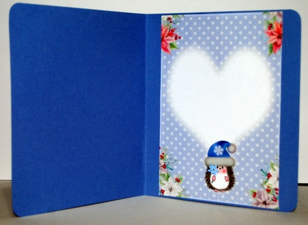 Poinsettia Hedgy A5 Mini Kit by Kristina Norbat