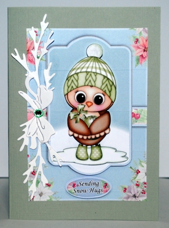 Olivia With Bauble A5 Mini Kit by Kristina Norbat