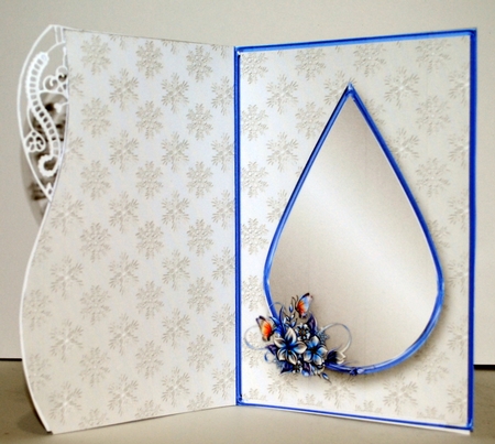 Frosty Morning - Curved Edge Card Mini Kit by Kristina Norbat