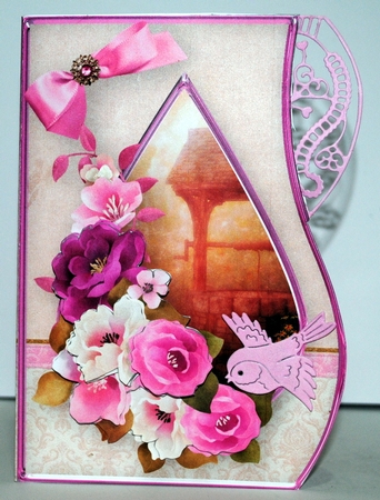 The Wishing Well - Curved Edge Card Mini Kit by Kristina Norbat