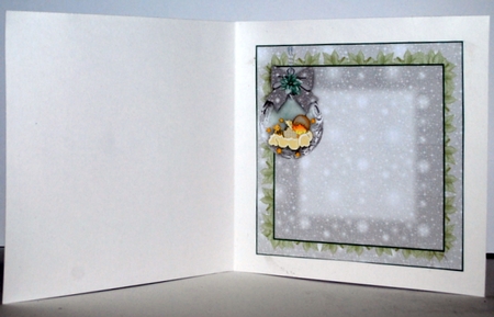 Angel Baby and Bear  Christmas bauble Neutral Gender  by Kristina Norbat