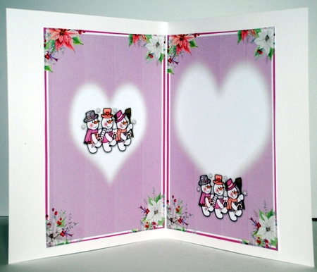 Snowmen Trio 2 A5 Mini Kit by Kristina Norbat