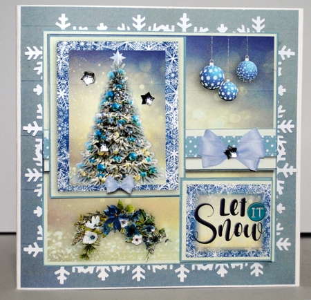 Christmas tree Blue  by Kristina Norbat