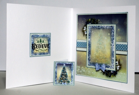 Christmas tree Blue  by Kristina Norbat