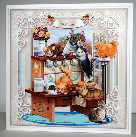 Kitchen Capers Mini Page Kit by Kristina Norbat