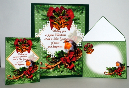 Joyous Christmas wishes mini kit by Kristina Norbat