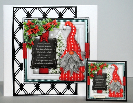 Christmas Gnomes16 Mini Card Kit by Kristina Norbat