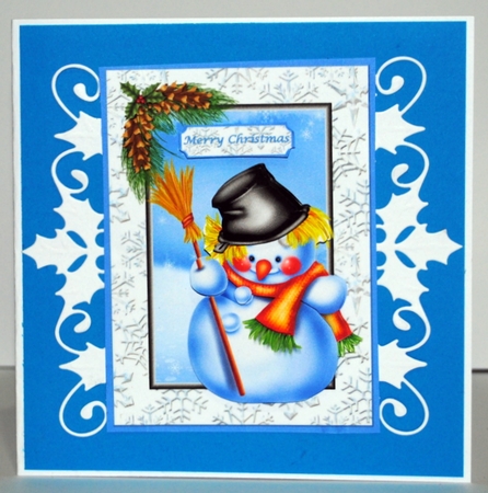 Winter Merry Snowman by Kristina Norbat
