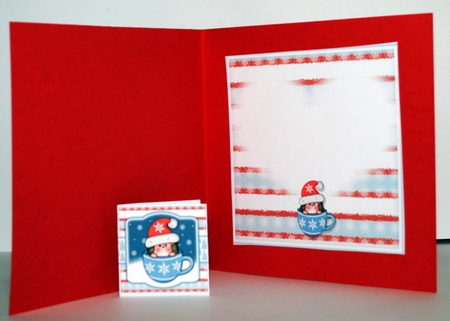 Hedgy Christmas Cup Mini Kit by Kristina Norbat