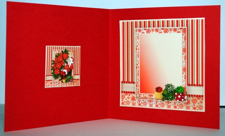 Checking His List - Decoupage Card Mini Kit by Kristina Norbat
