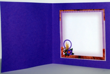 ClassicPurple Poinsettia  Mini Kit by Kristina Norbat