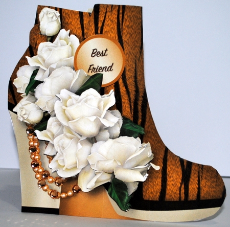 Tiger Roses - Boot Card Mini Kit by Kristina Norbat