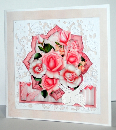 Flowers for Romance - Stacked Petal Card Mini Kit by Kristina Norbat