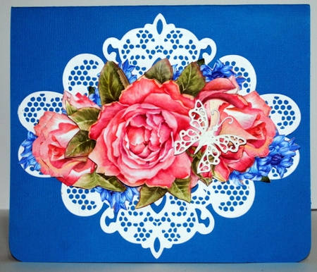 CU Bright Roses & Bluebells by Kristina Norbat