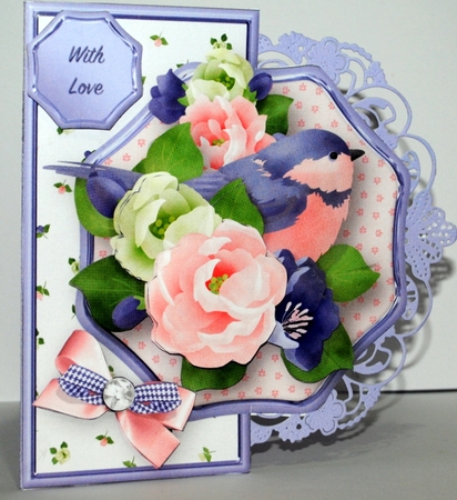Little Bird - Offset Octagon Card Mini Kit by Kristina Norbat