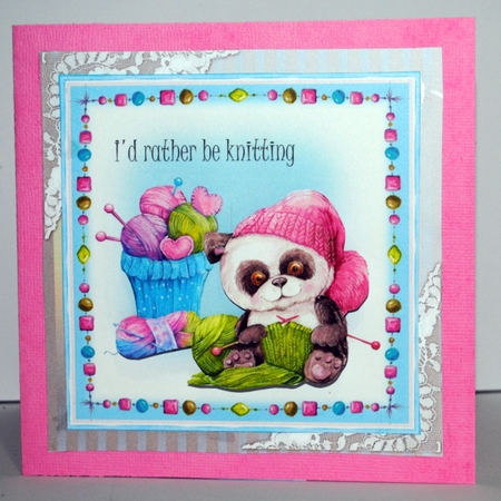Id rather be knitting  by Kristina Norbat