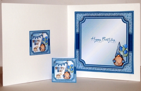Birthday Balloon Gnome Mini Kit by Kristina Norbat