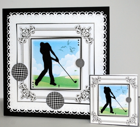 The Golfer by Kristina Norbat