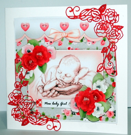 Precious  Baby Girl Mini Kit by Kristina Norbat