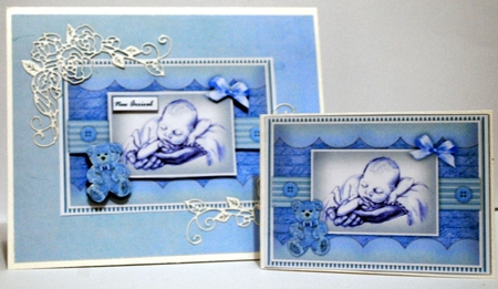 Precious  Baby Boy  Mini Kit by Kristina Norbat