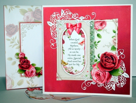 Pink Floral Delight by Kristina Norbat